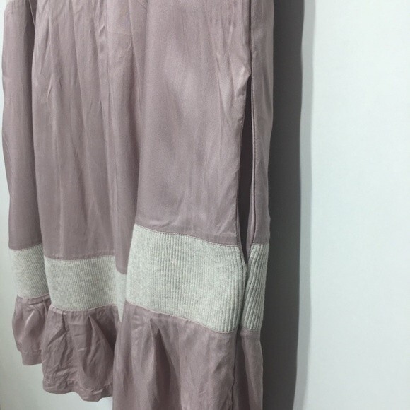 Anthropologie Maeve Wildell Mauve Swing Dress M - Picture 6 of 8